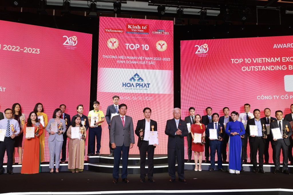 Nội Thất Hòa Phát được vinh danh top 10 Thương hiệu Mạnh